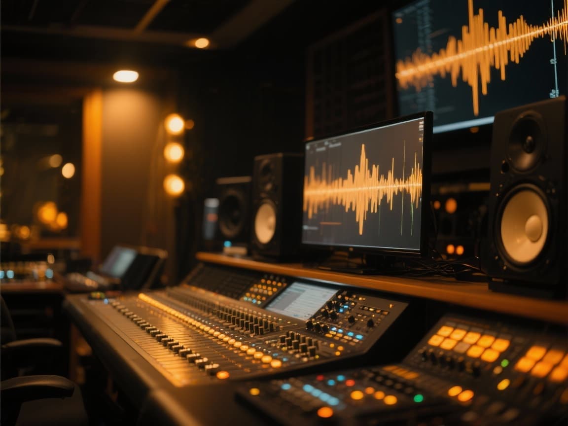 Recording studio atmosphere